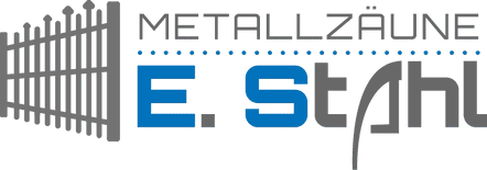 Logo - E. Stahl Metallzäune